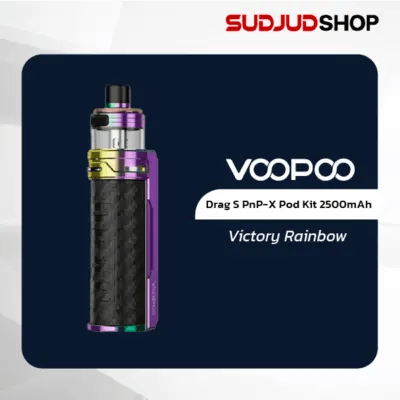 voopoo drag s pnp x pod kit 2500mah victory rainbow