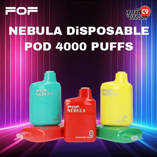 fof nebula disposable pod 4000 puffs