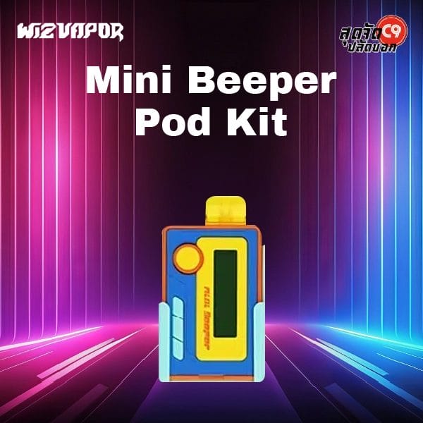 mini beeper pod kit by wizvapor-blue sunshine
