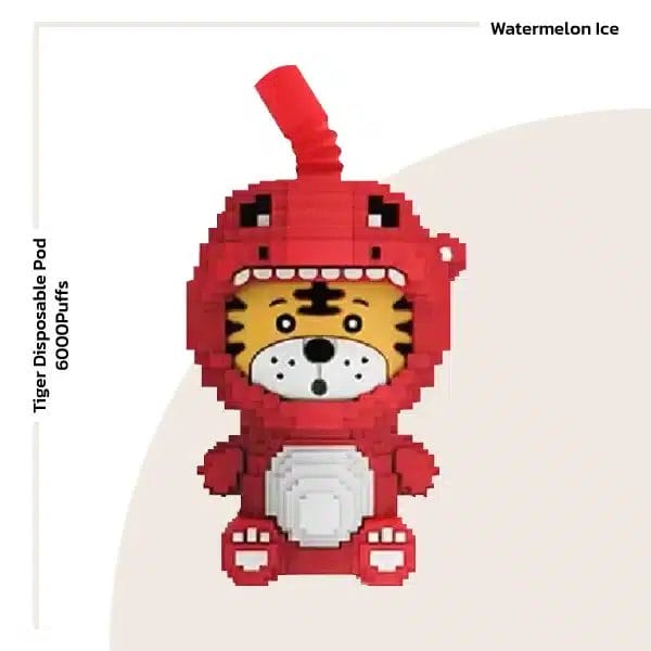tiger disposable pod 6000puffs watermelon ice