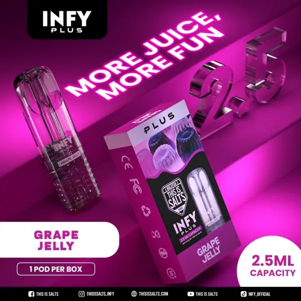 infy plus 2.5ml grape jelly